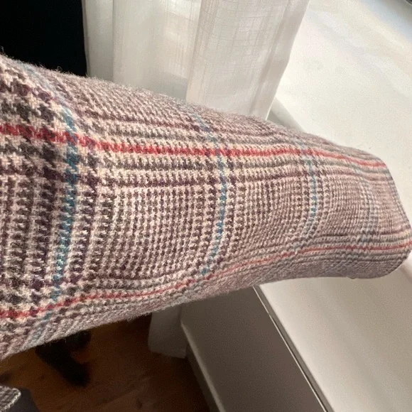 UNIQLO Ines De La Fressange - Women's Plaid Double-Breasted Coat - Picture 3 of 3